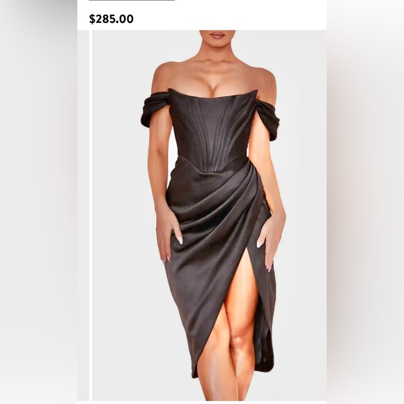 House of CB Strapless Black Dress new tape was never cut. - Picture 1 of 9